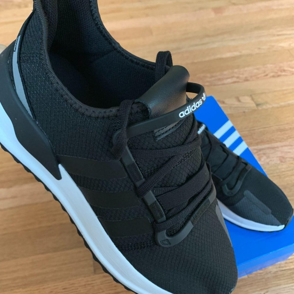 Adidas U Path Run Black / Cloud White Mens Shoes - Picture 6 of 7